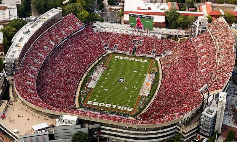Sanford Stadium Seating Chart With Rows And Seat Numbers 2024