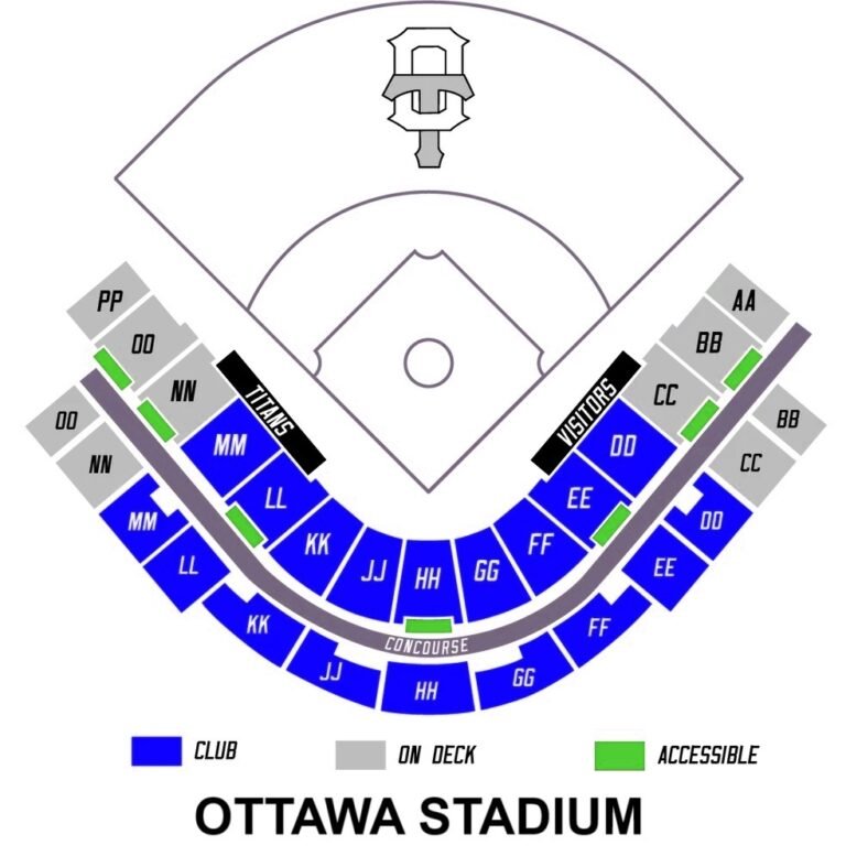 Ottawa Stadium Seating Chart With Rows And Seat Numbers 2024