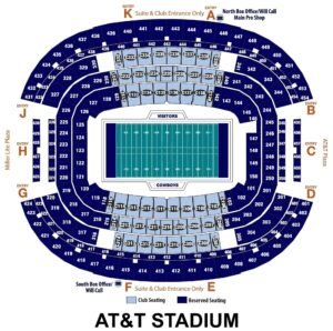 AT&T Stadium Seating Chart, FIFA 2026, Best Seats, Parking