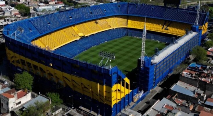 Alberto José Armando Stadium Boca Argentina