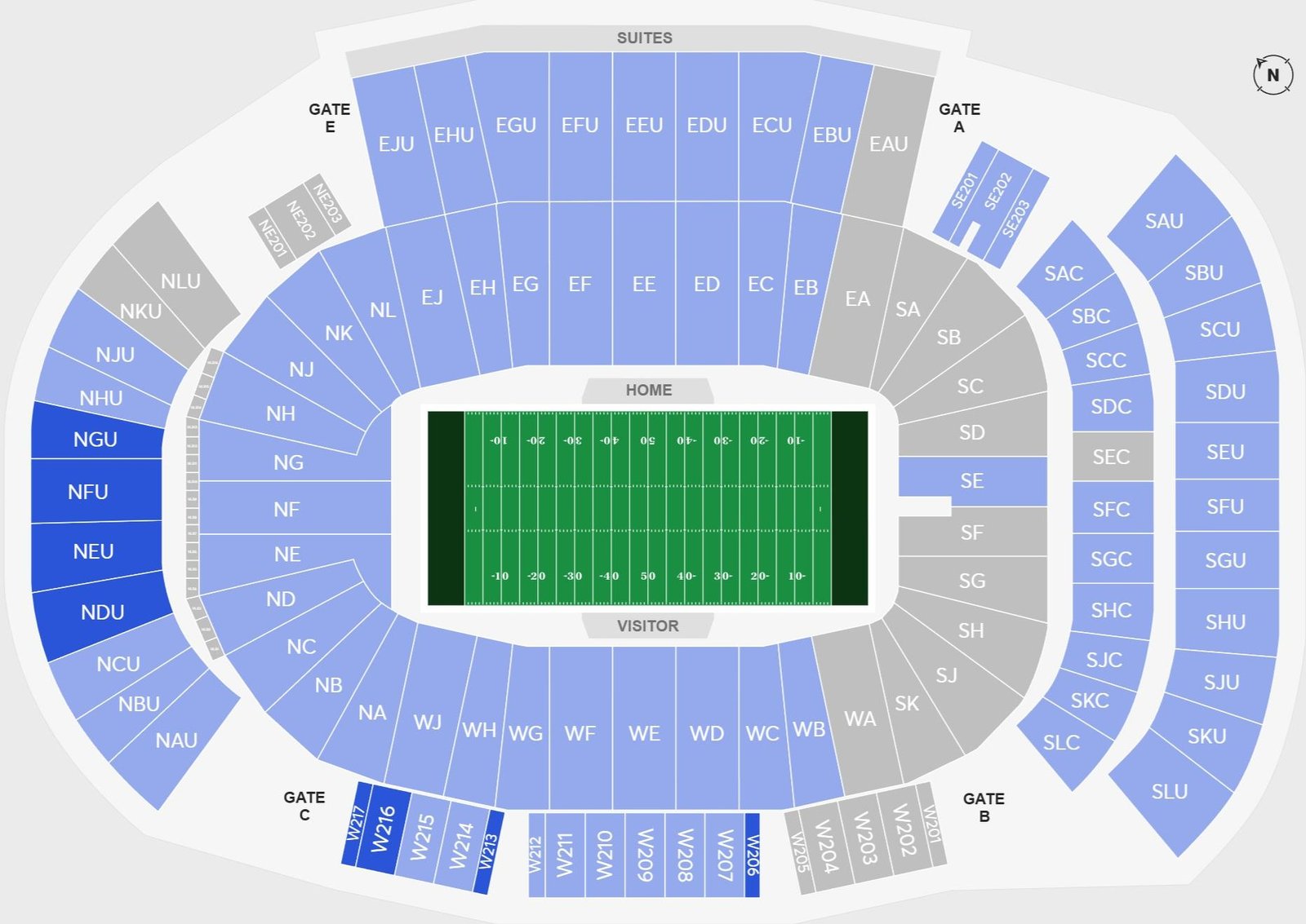 Beaver Stadium Seating Chart