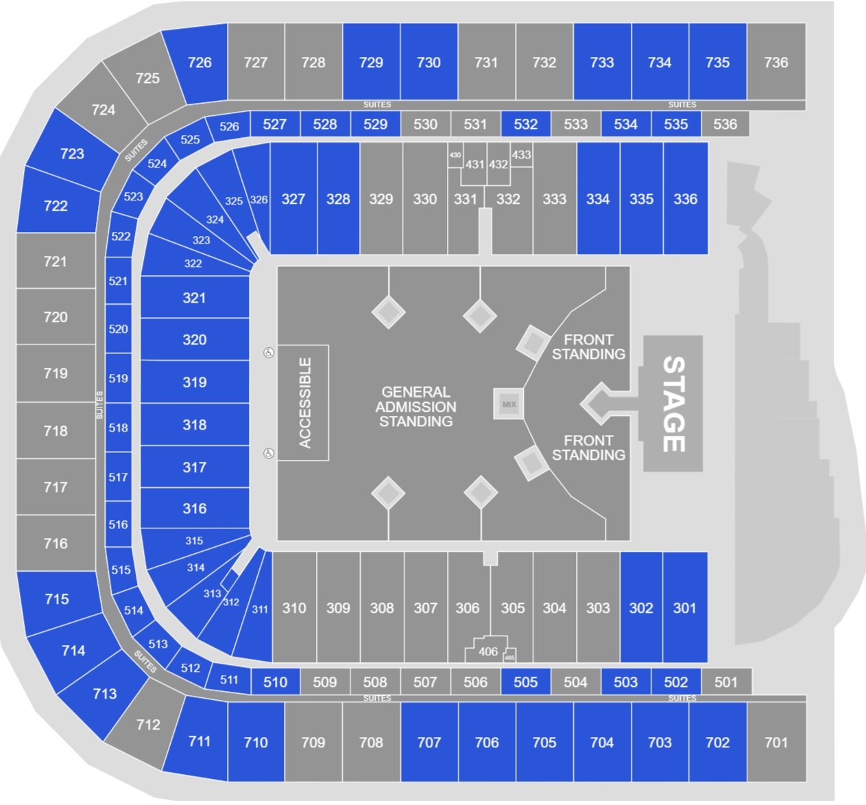 Croke Park Seating Chart for Concerts