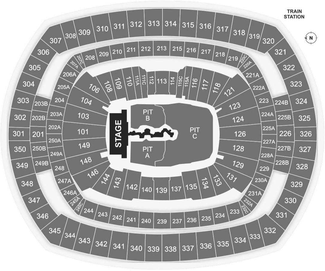 Metlife Stadium Concert Seating Chart
