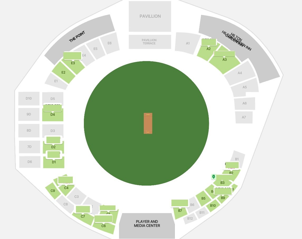 Old Trafford Cricket Ground Seating Chart