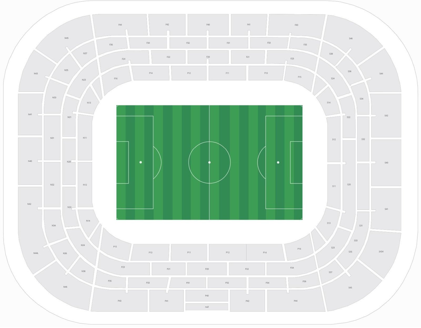 Ramón Sánchez Pizjuán Stadium La Liga Seating Plan