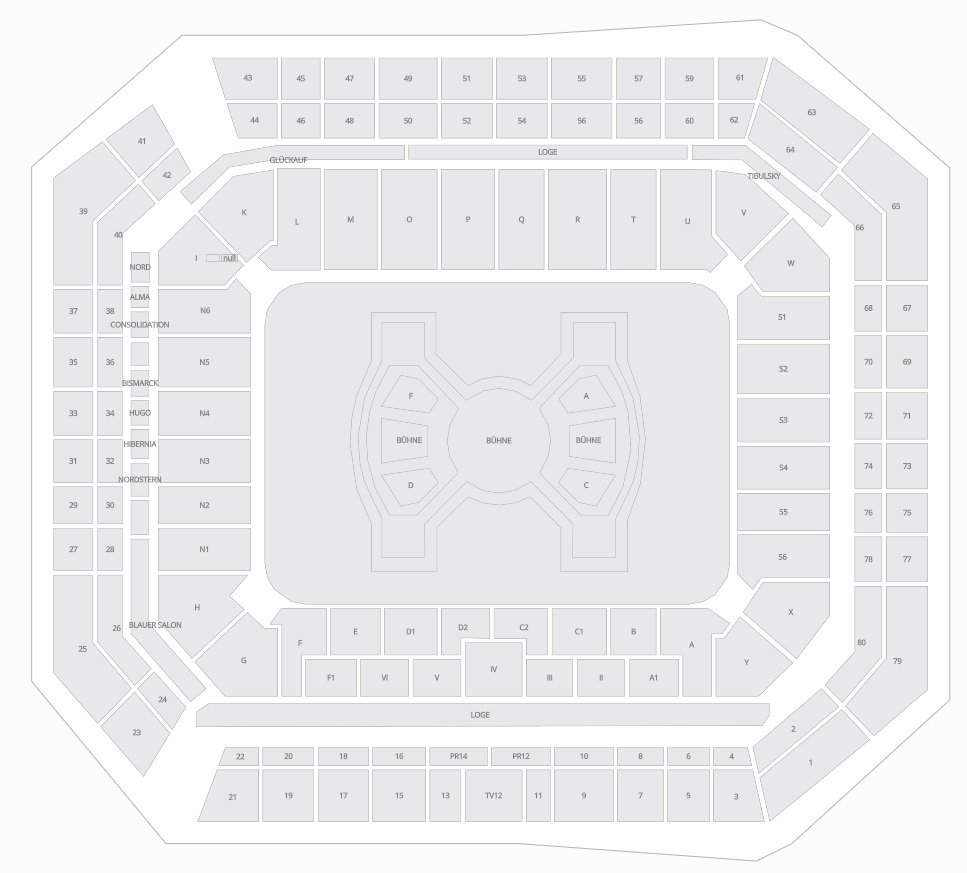 Veltins Arena Concerts Seating Plan