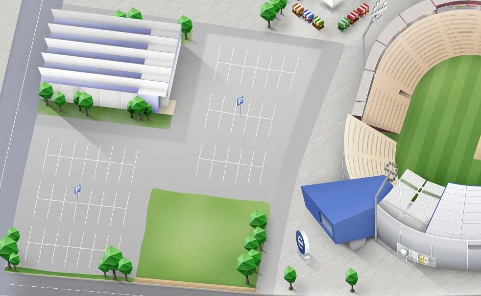 Edgbaston Cricket Ground Parking Map