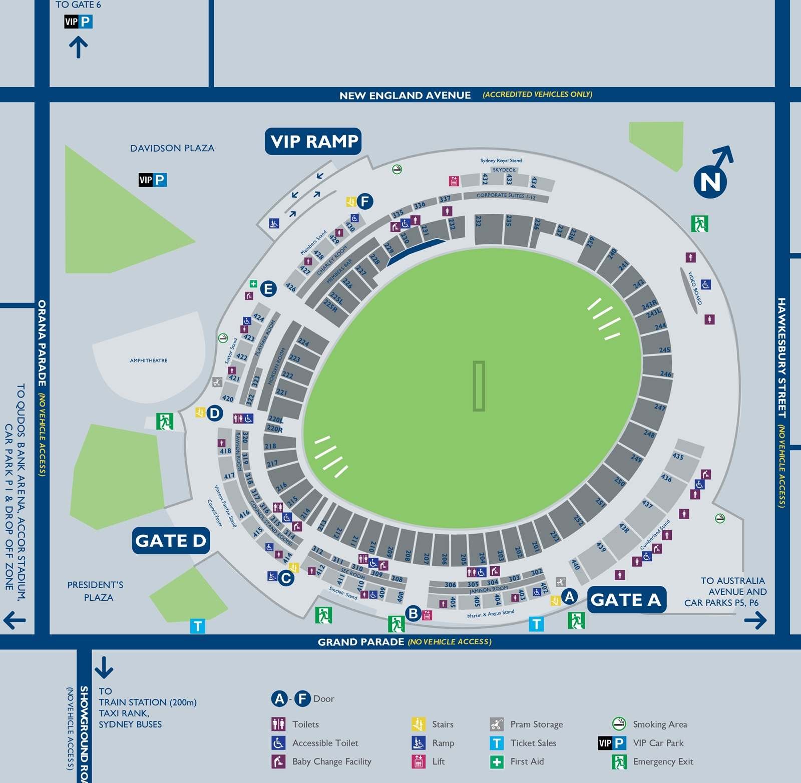 Engie Stadium Seating Plan