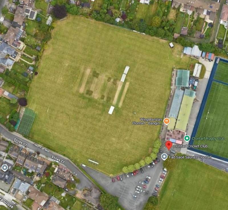 Castle Avenue Cricket Ground Seating Layout