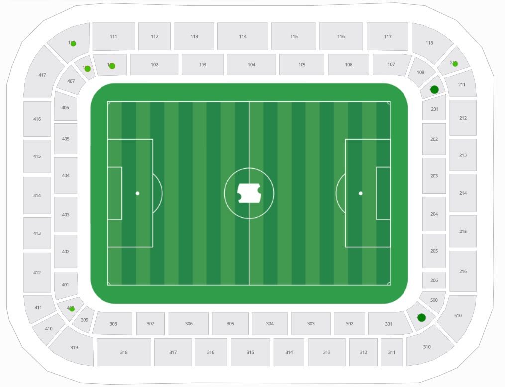 Mendizorrotza Stadium Seating Chart