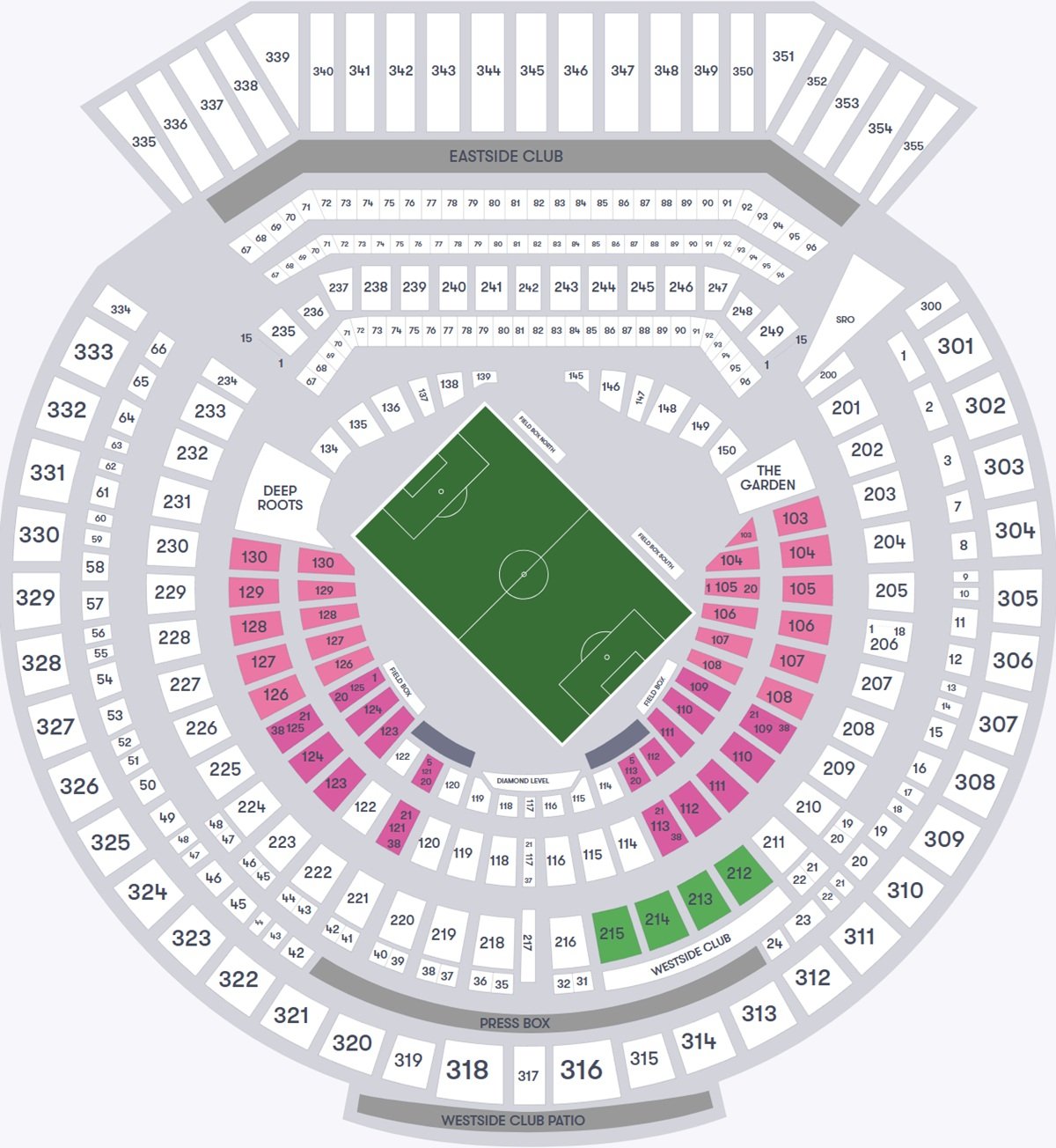 Oakland Coliseum Seat Map