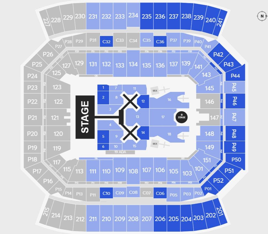 Camping World Stadium Seating Chart Concert