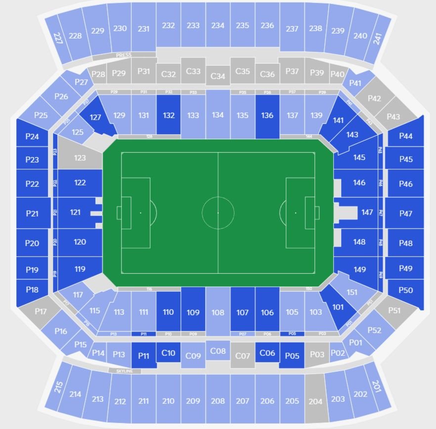 Camping World Stadium Seating Layout