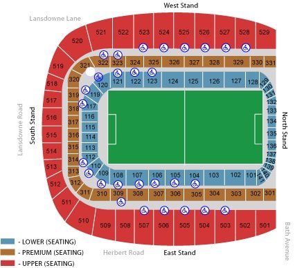 Tallaght Stadium Seating Plan
