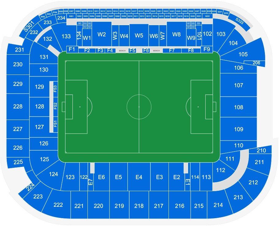 TQL Stadium Seat Chart