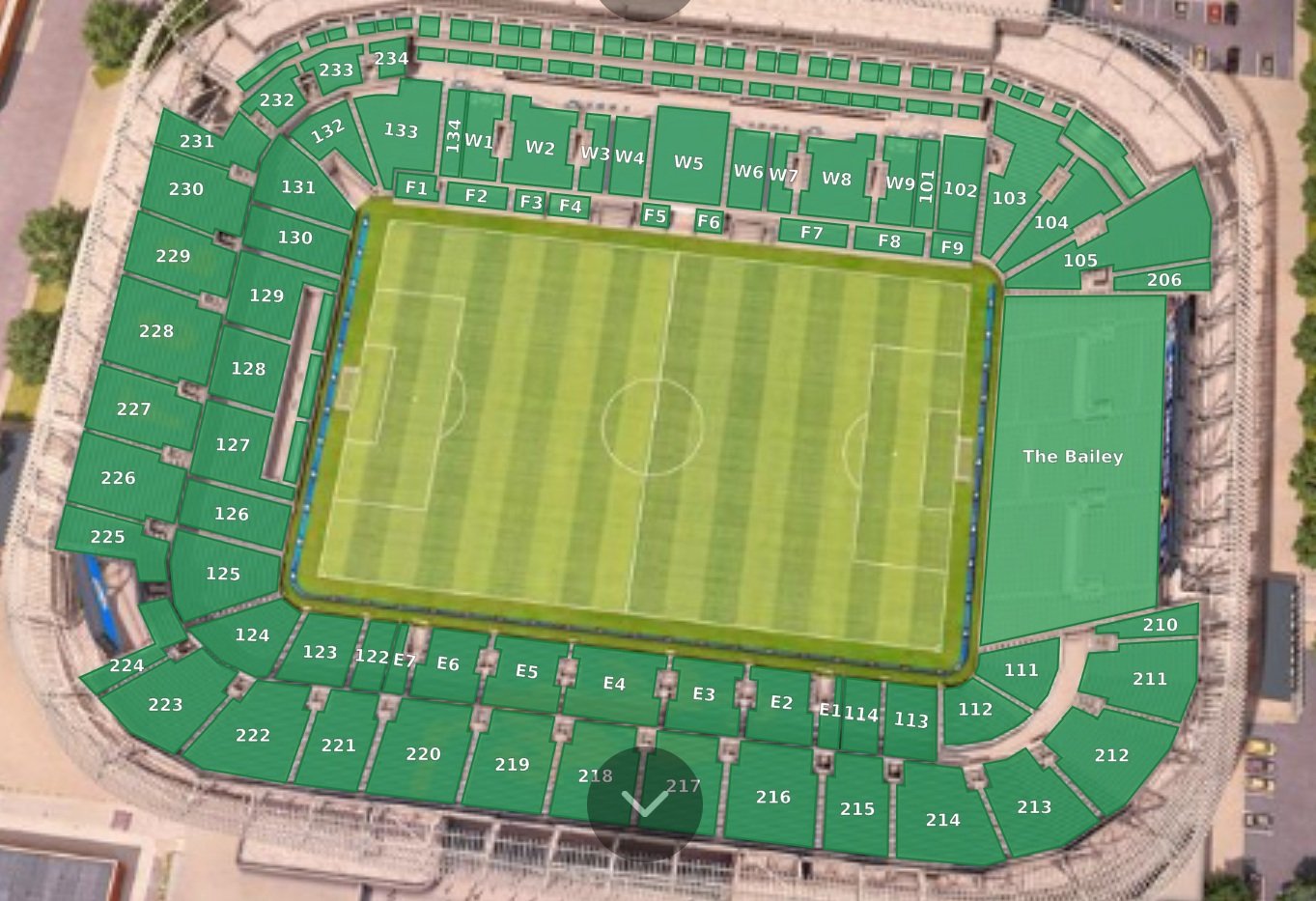 TQL Stadium Seat Layout