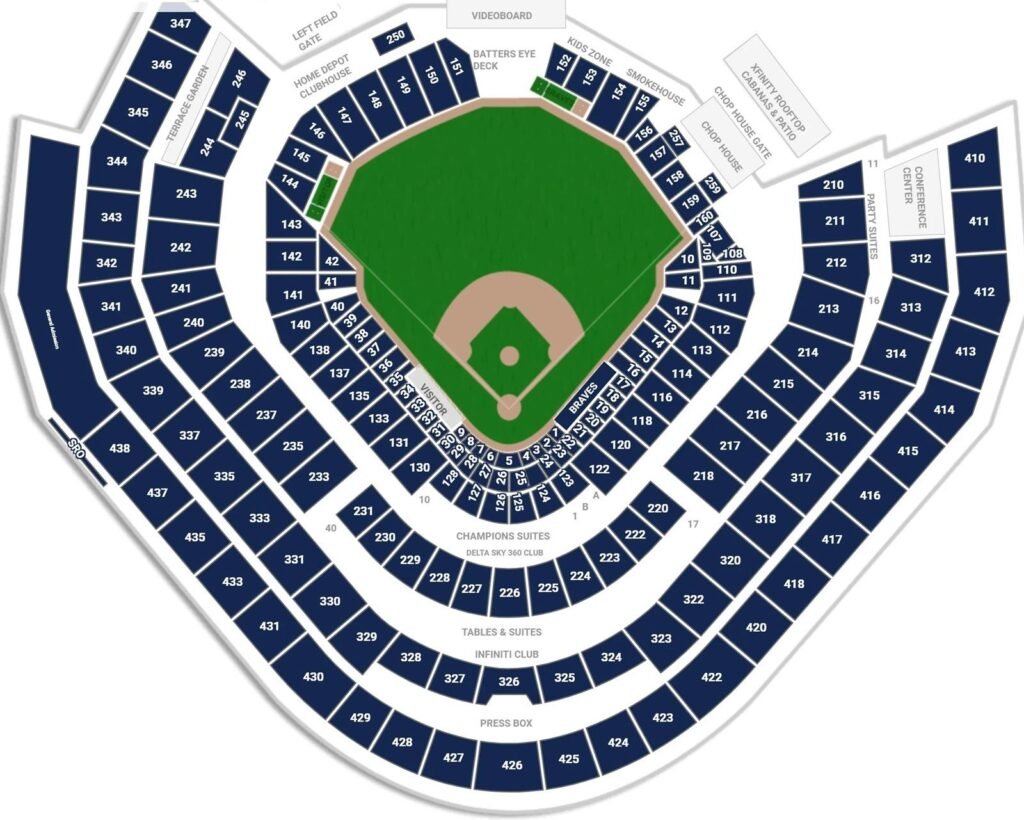 Truist Seating Chart