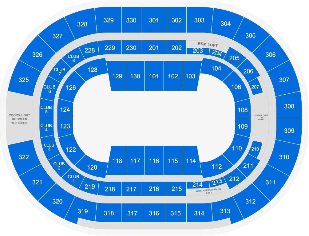Amalie Arena Seating Chart