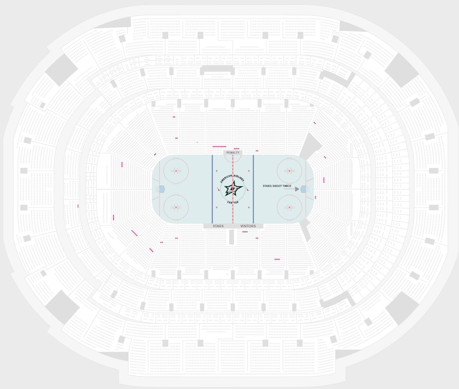 American Airlines Center Seating Chart