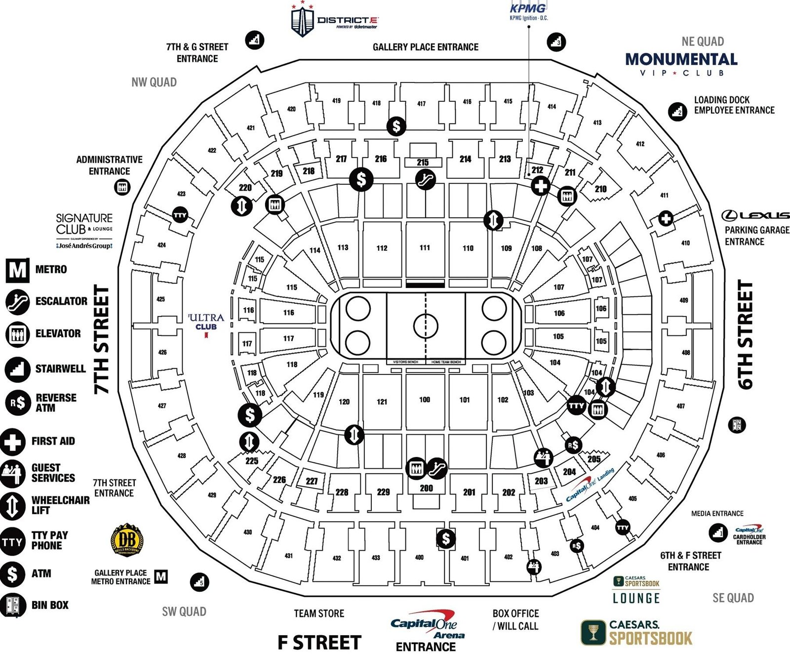 Capital One Arena Seating Chart