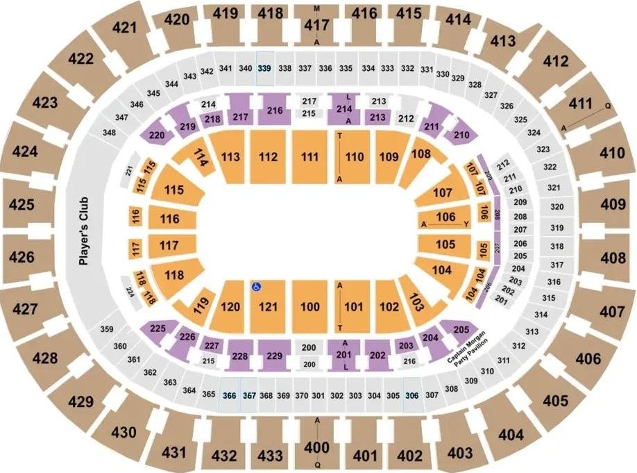 Capital One Arena Seating Plan