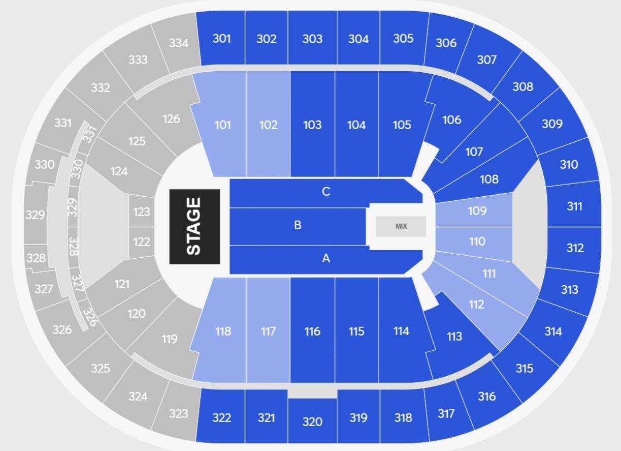 Enterprise Center Seating Chart for Concerts
