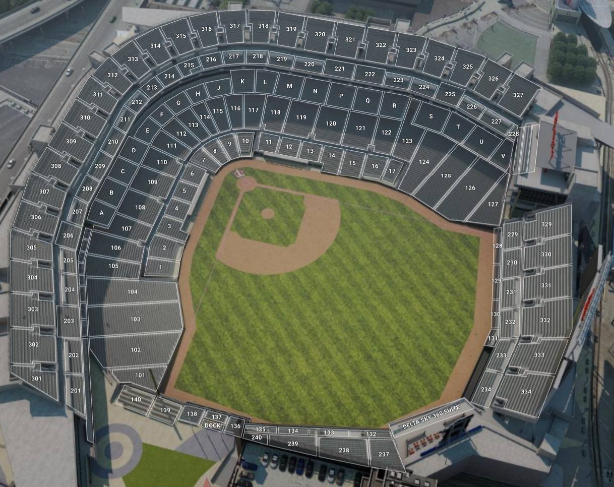 Target Field Seating Plan