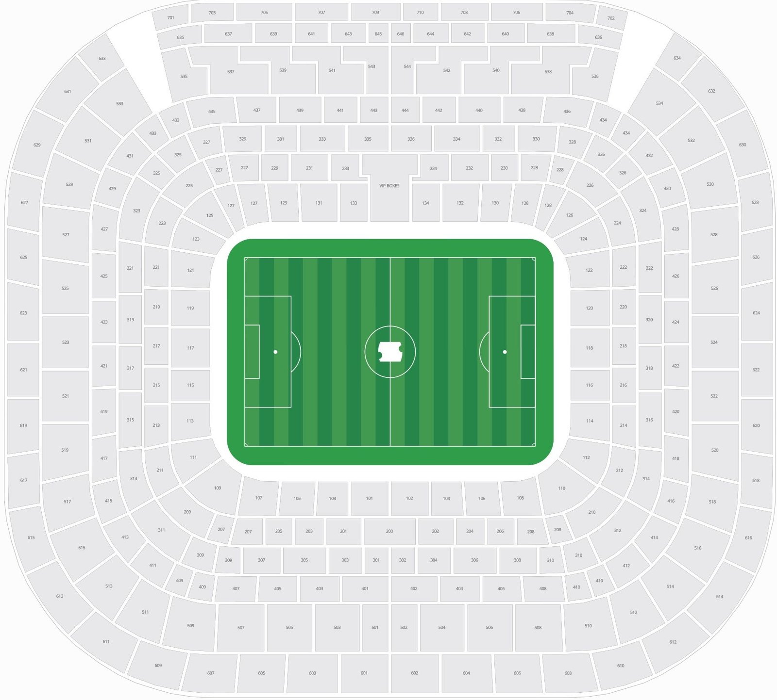 Alineaciones en el Estadio Santiago Bernabéu