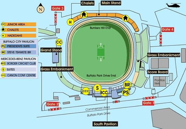 Buffalo Park Seating Plan