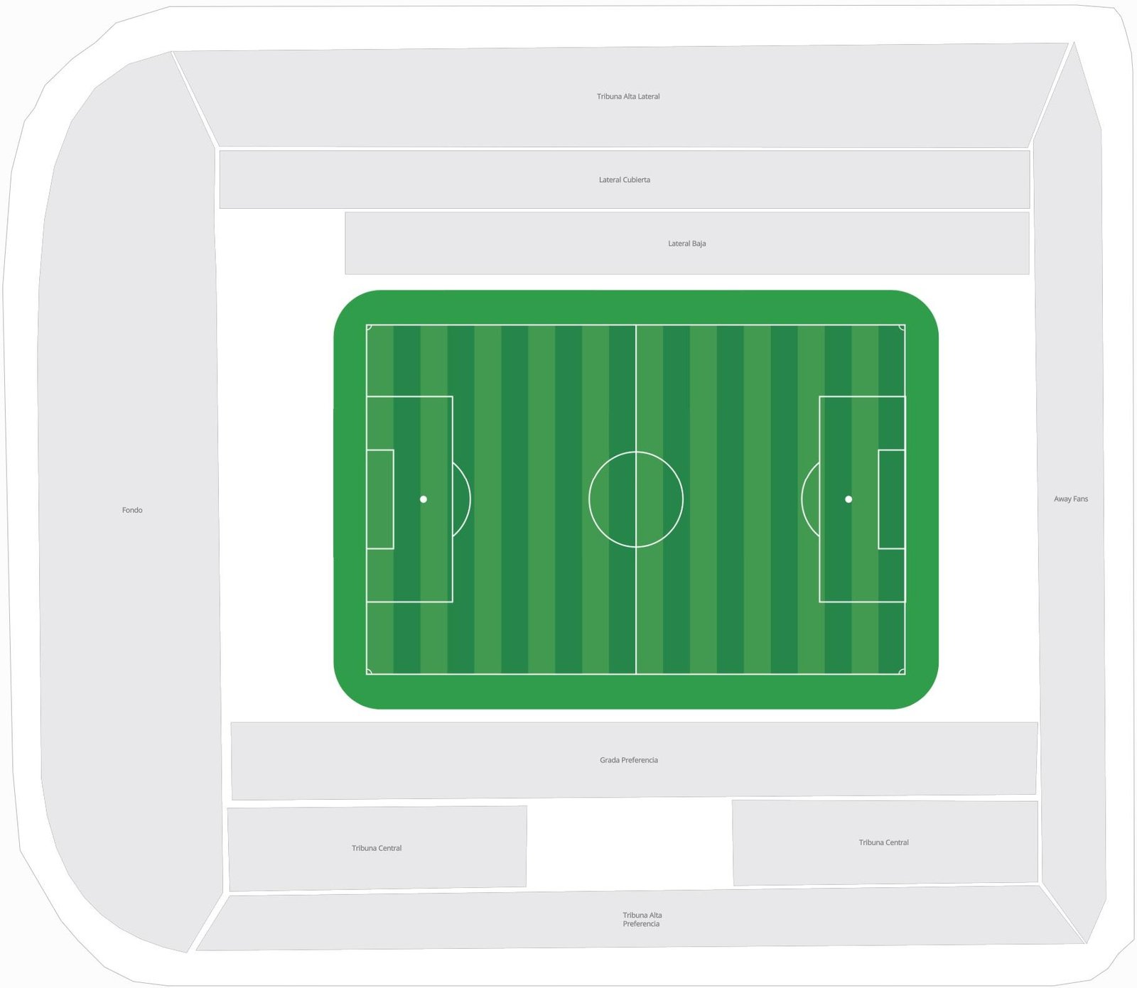 Campo de Futbol de Vallecas La Liga Seat Mapa