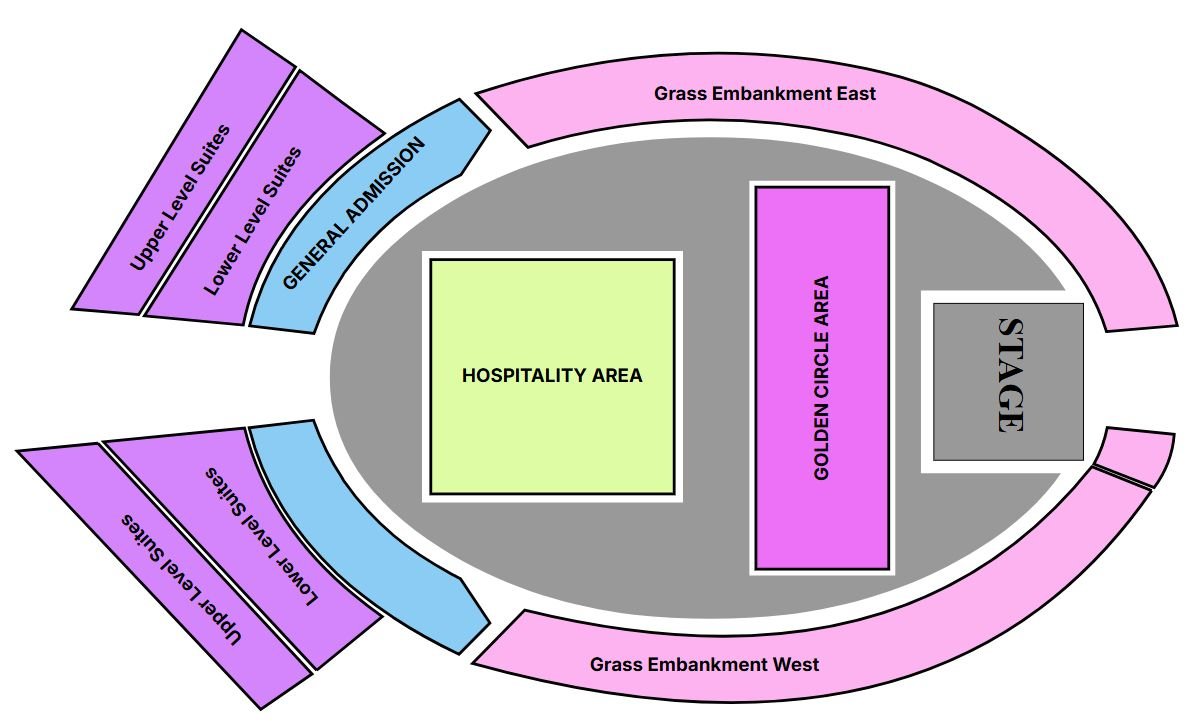 Centurion Park Concert Seating Plan