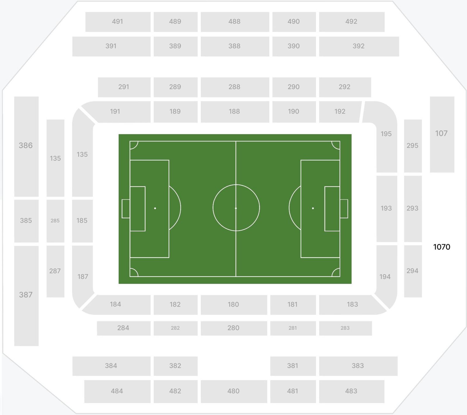 Estadio Carlos Tartiere Seating Plan