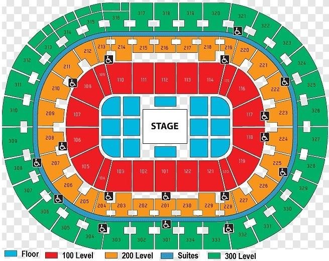 FNB Stadium Seat Map for Concerts