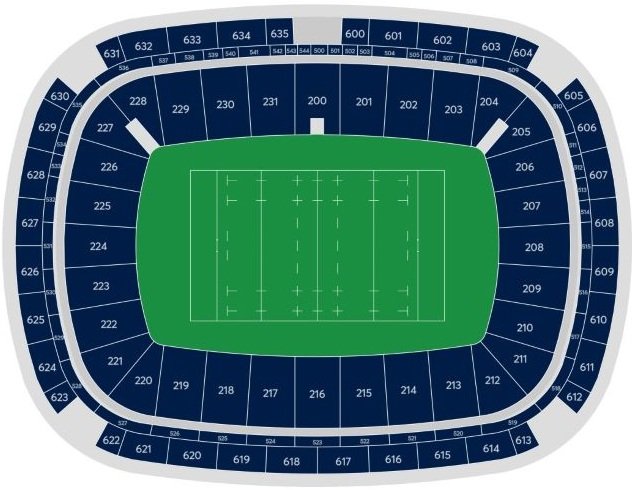 Nelson Mandela Bay Stadium Seat Map