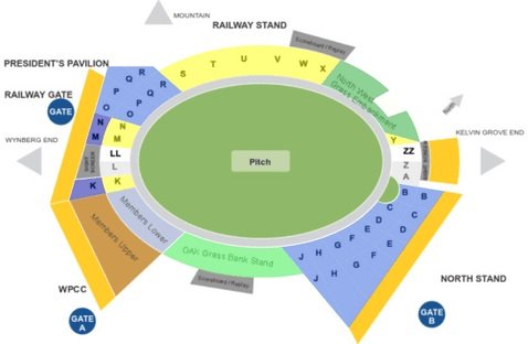 Newlands Cricket Stadium Seating Chart