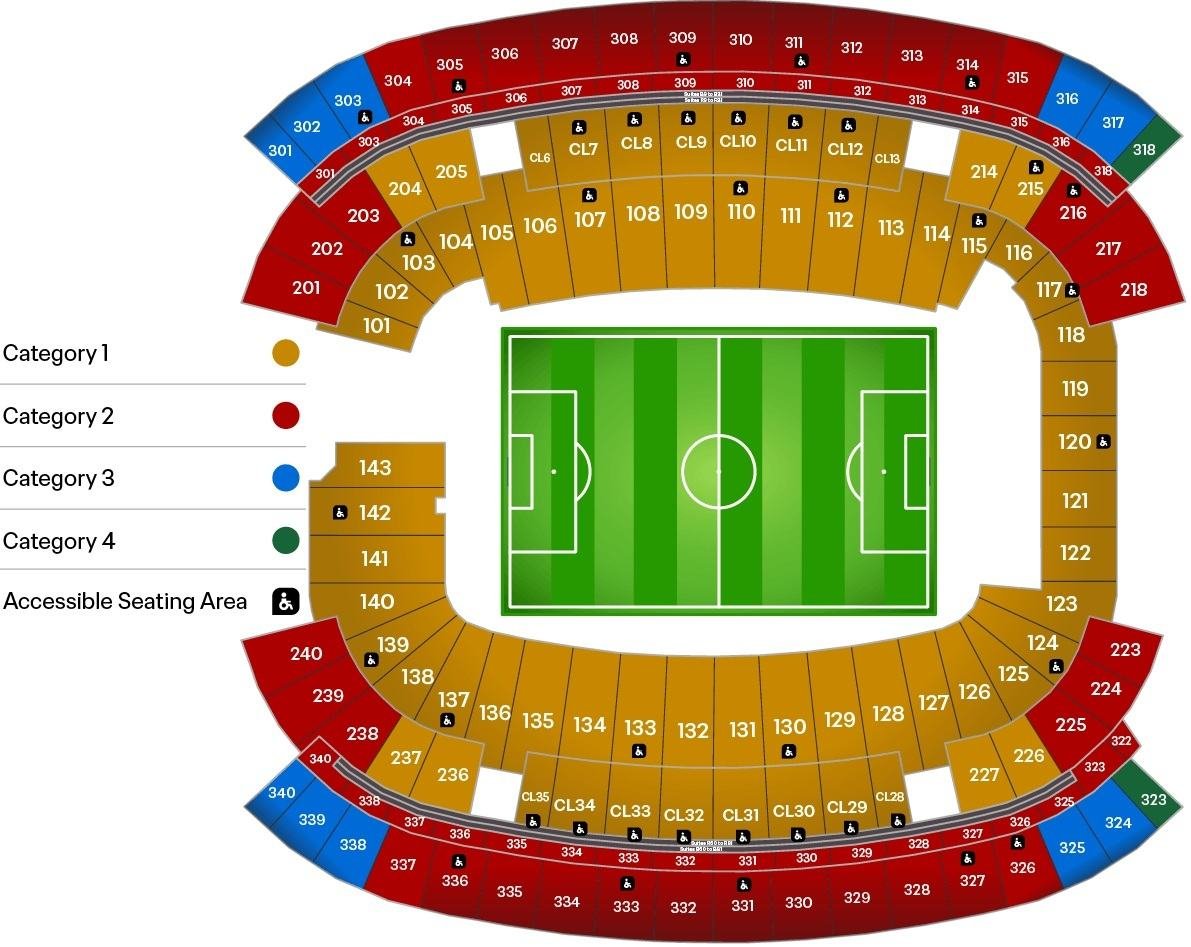 Boston Stadium World Cup Seating Chart