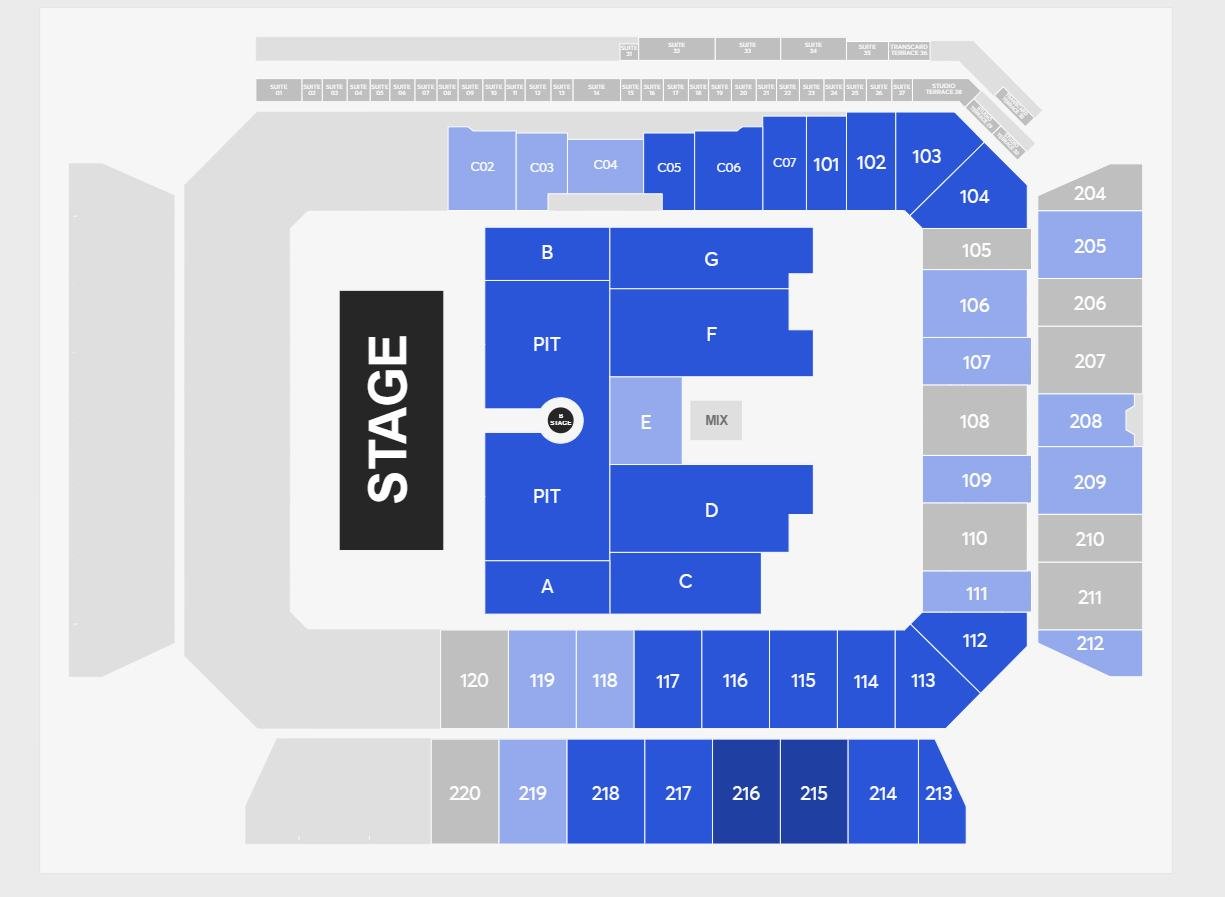 Geodis Park Seating Chart for Concerts