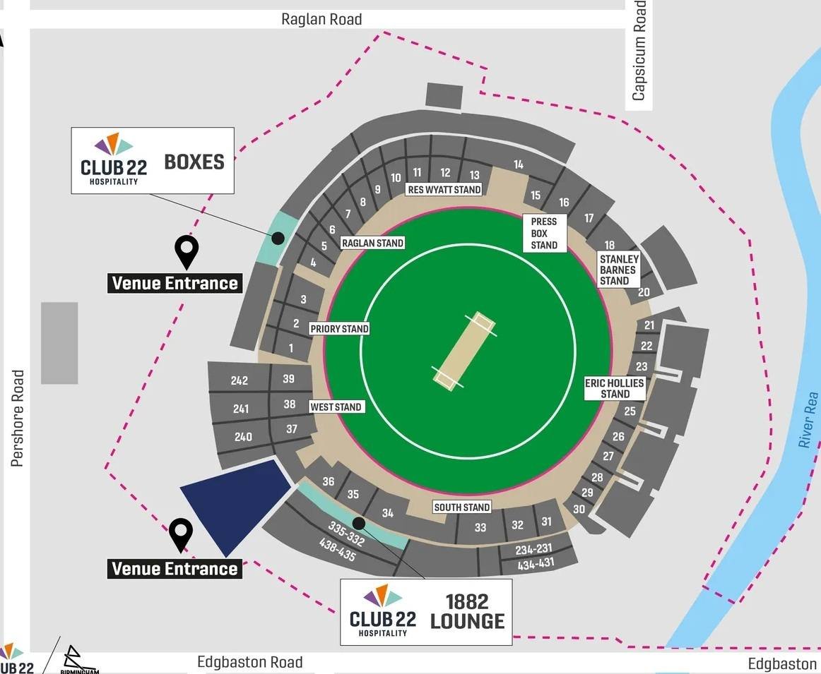 Edgbaston Cricket Ground Best Seats