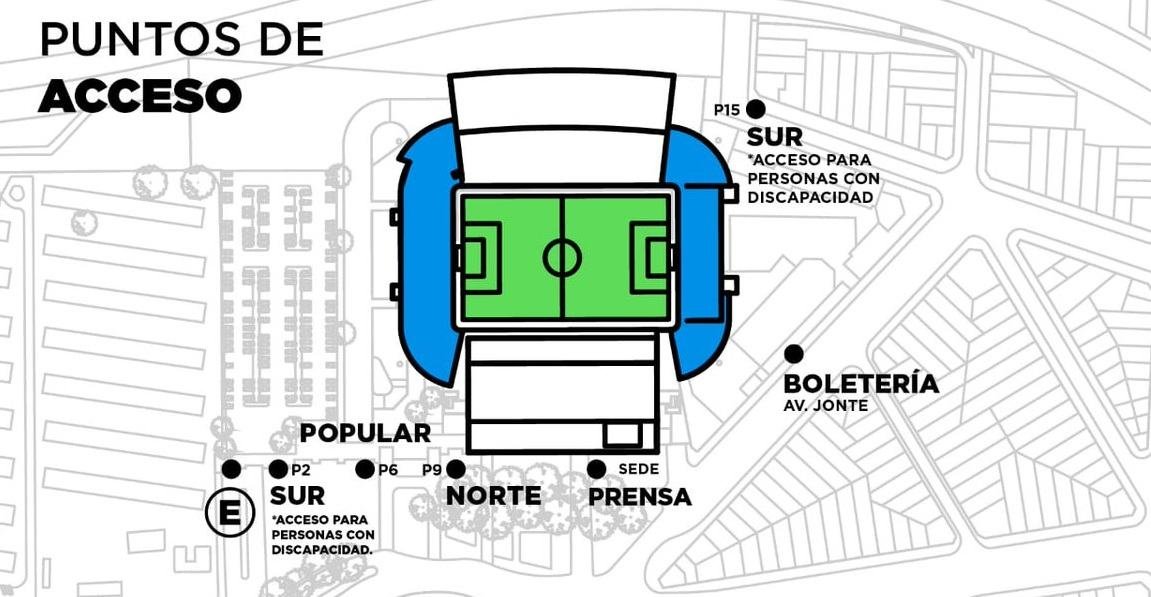 José Amalfitani Stadium Seat Map