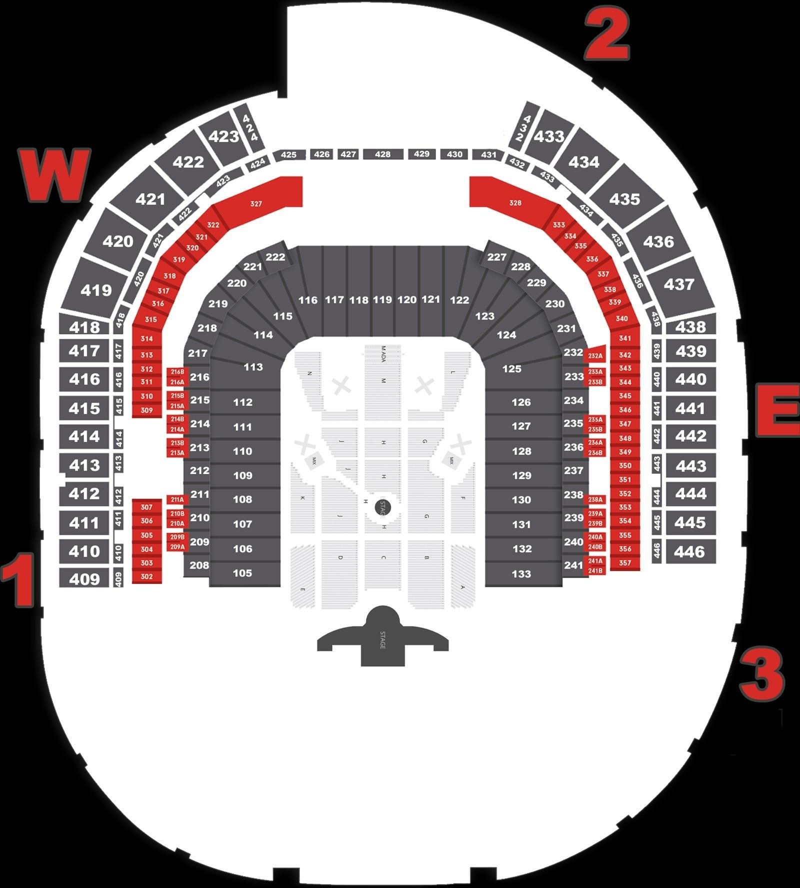 State Farm Stadium Concerts Seating Chart
