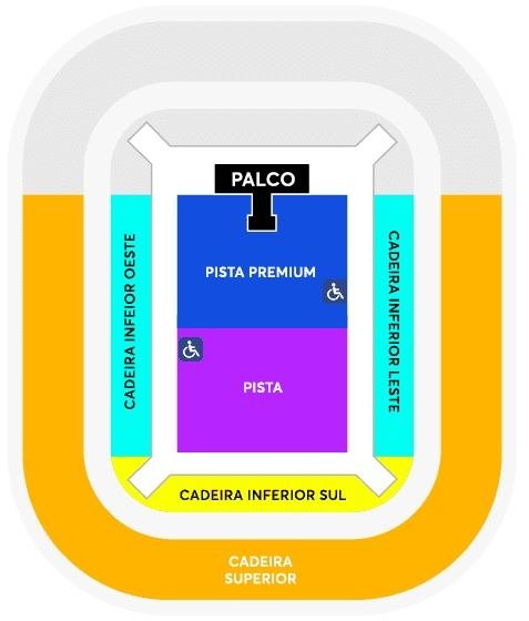 Arena MRV Concerts Map