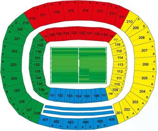 Estadio Castelao Map