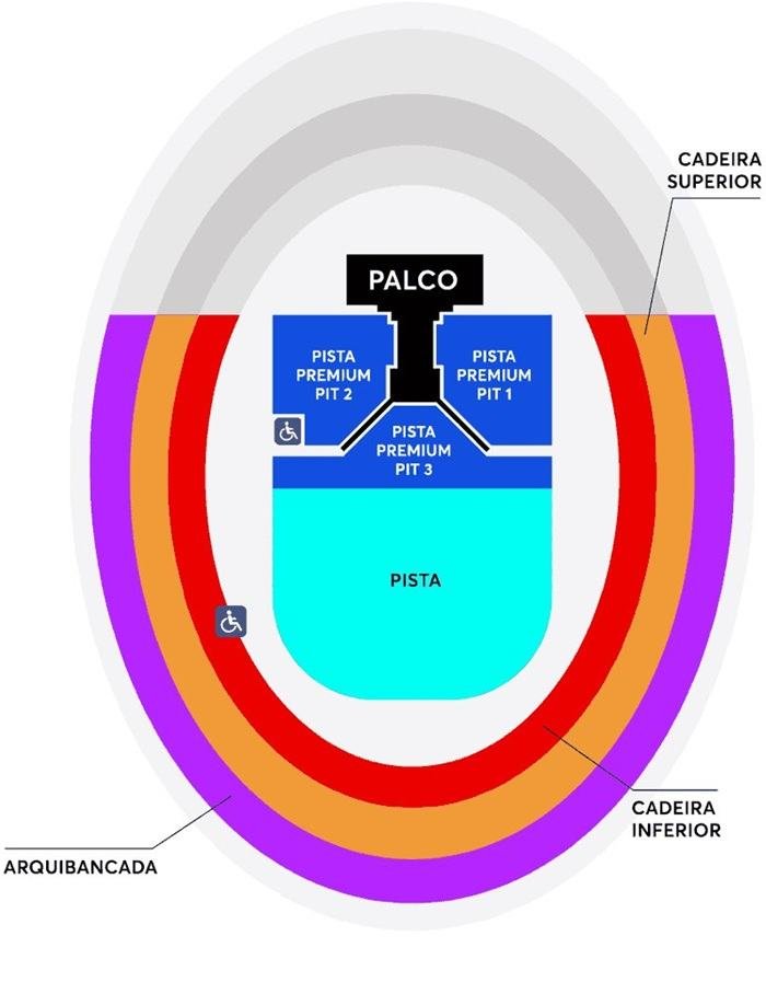 Estadio do Morumbi Concerts Map