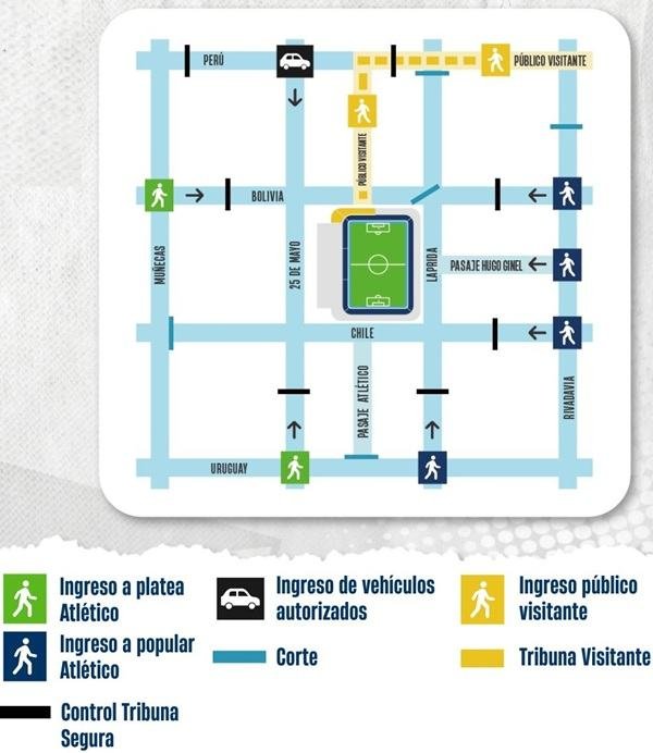 José Fierro Monumental Stadium Layout
