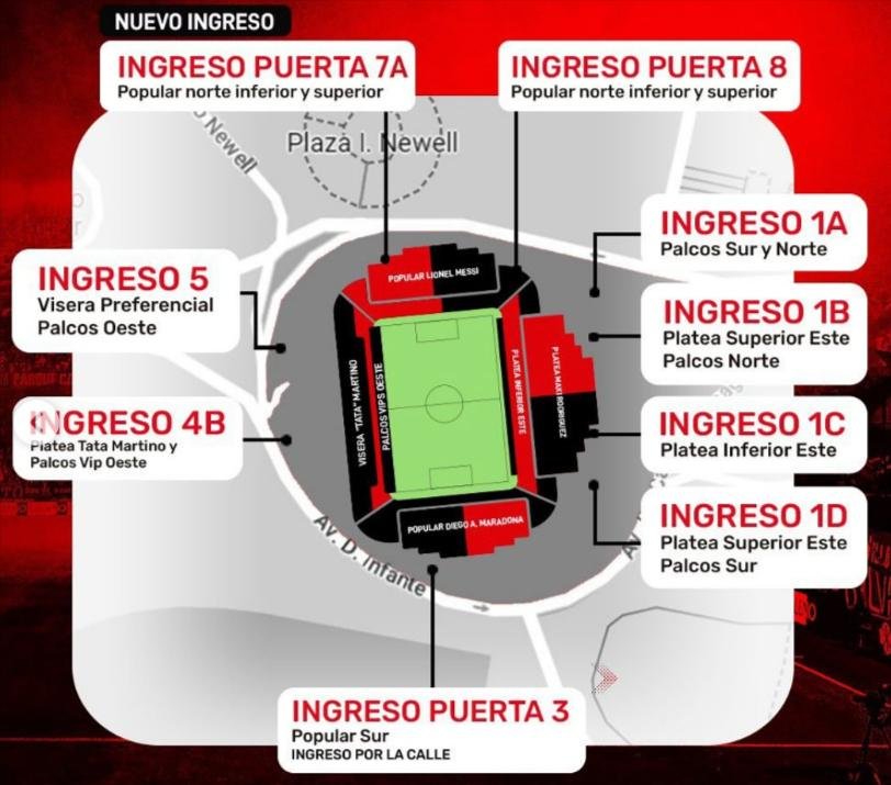 Marcelo Bielsa Stadium Layout Map