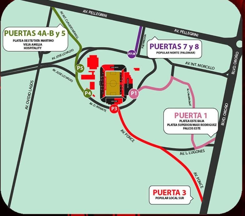 Marcelo Bielsa Stadium Layout