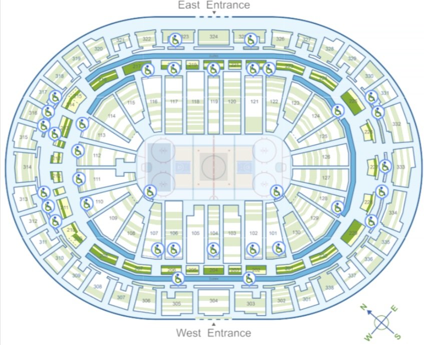 Lenovo Center Accessible Sections