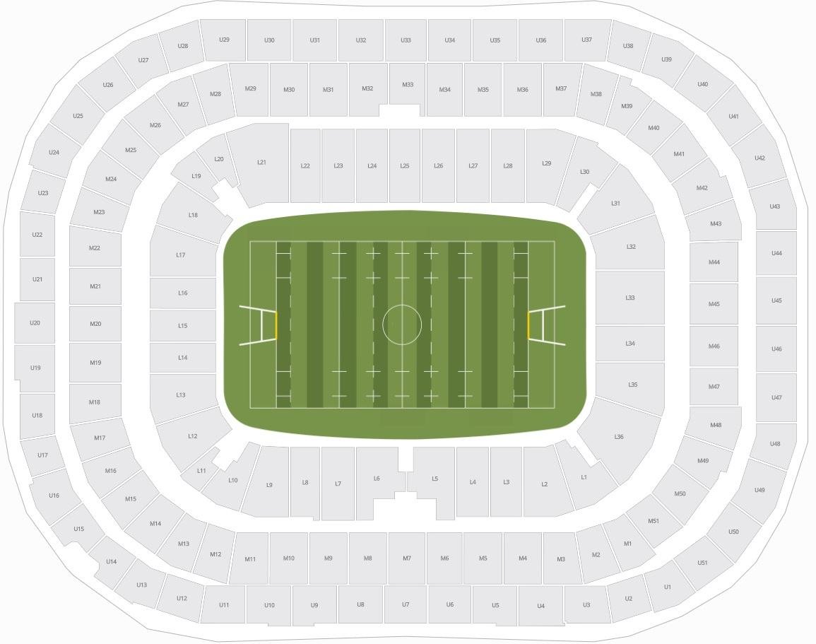 Twickenham Allianz Stadium Seating Chart