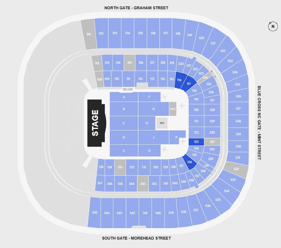Bank of America Seating Chart Bruno Mars