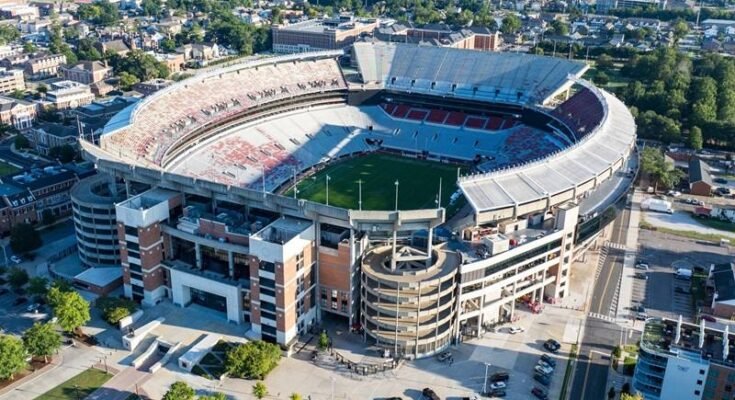 Bryant Denny Stadium Preparing for Morgan Wallen Concert on 18 April 2026